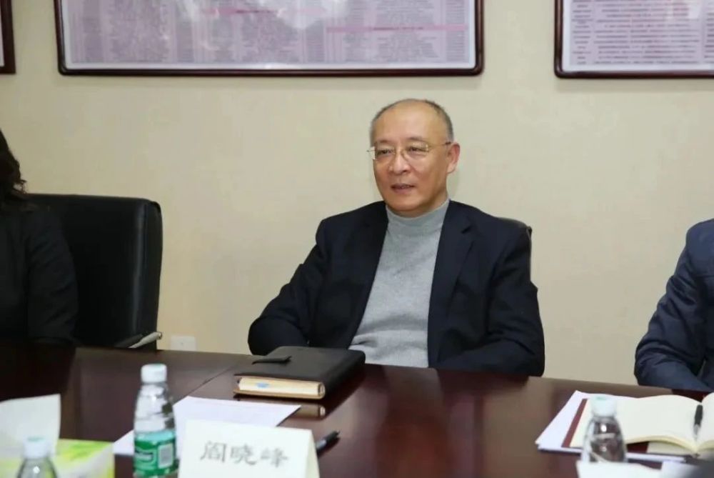 中国建材联合会党委书记阎晓峰会见中国建材总院董事长王益民一行