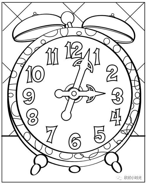 类似的活动还有画一个表盘,让孩子根据要求的时间画出表针,也是一种