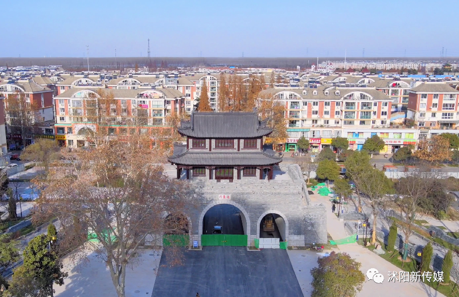 沭阳古城门首次露出真容_腾讯新闻
