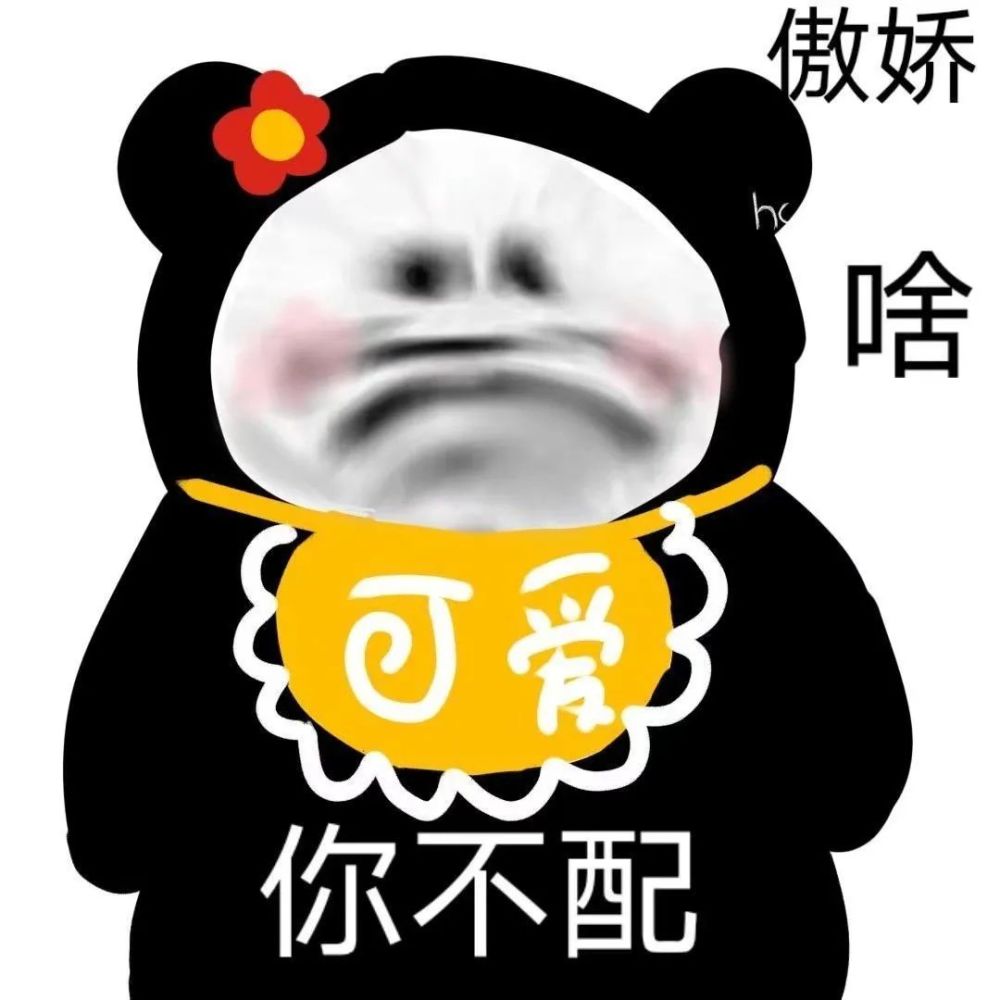 今日份沙雕熊猫头表情包