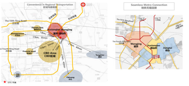 紧邻东四环颐堤港,具有极佳的地理位置与稀缺性