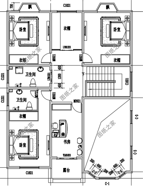 新農村自建房設計圖紙大全有錢亂花的功夫還不如回家建棟房