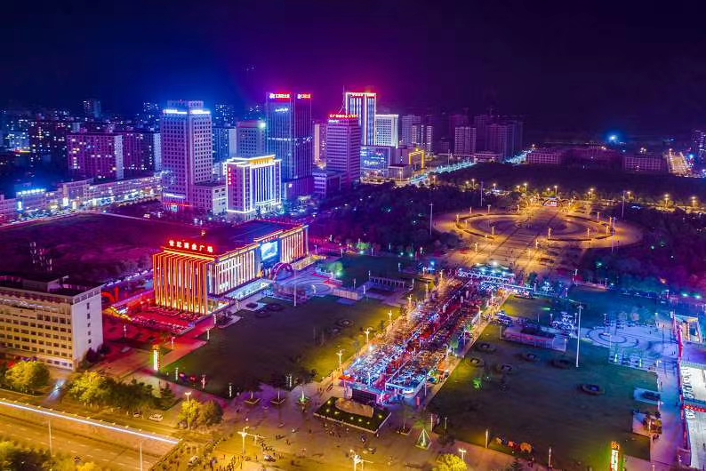 全域旅游夜色走去浪夜平凉