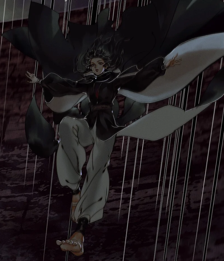 天官:半月国师照亮罪人坑,大号鬼王切小号,一着急忘了换身高