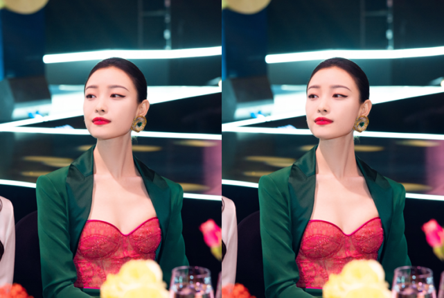 倪妮现身拆弹专家2北京首映礼深v锁骨杀太迷人爱了
