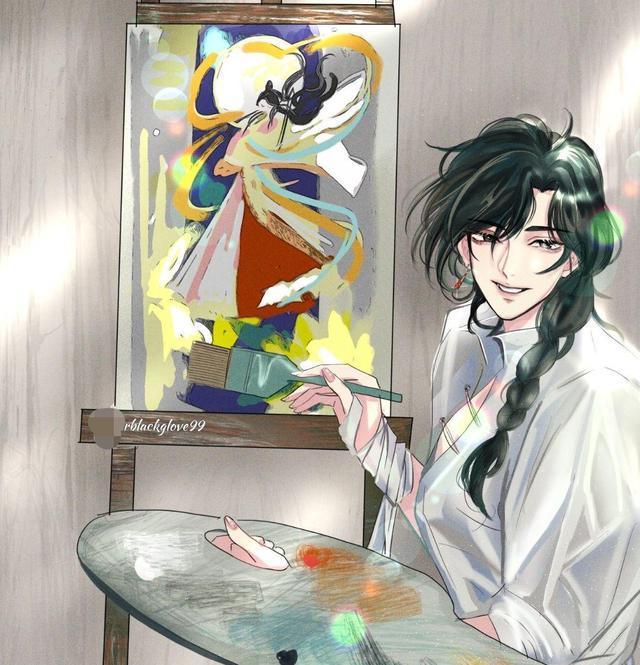 天官赐福:半月落泪,又美又虐,花城"换号"太匆忙,漏了马脚|蝎尾蛇|漫画