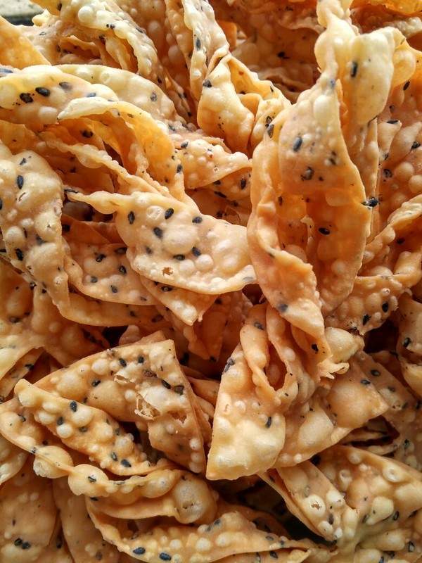 手把手教你制作,入口越嚼越香|鸡蛋|黑芝麻|芝麻|植物油|炸麻叶|麻叶