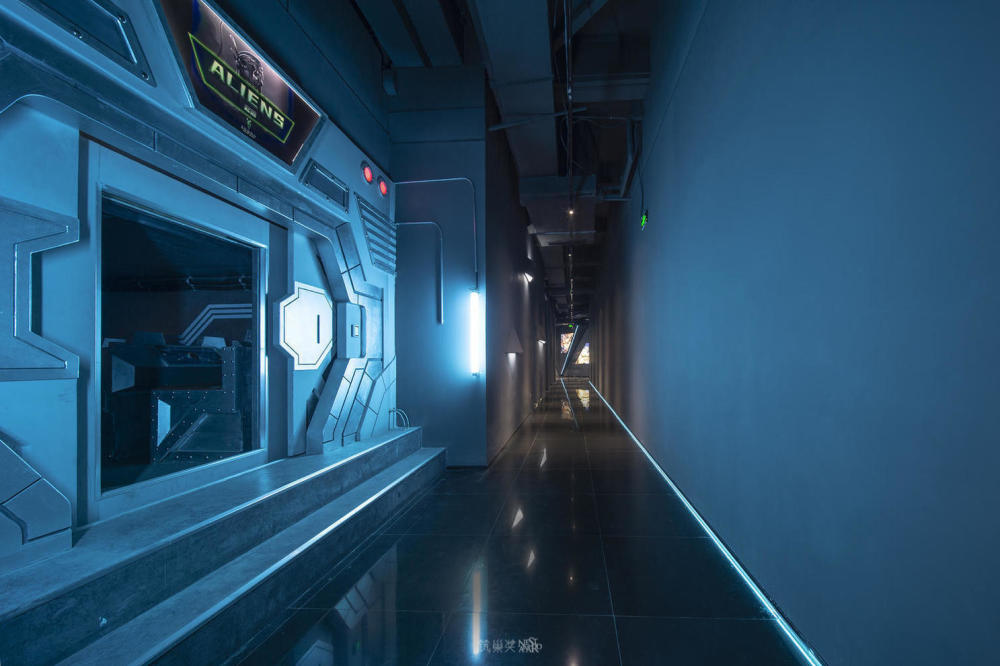 600㎡密室逃脱空间巧妙设计营造酷炫神秘感