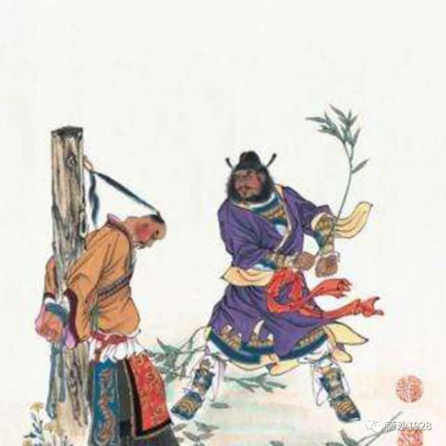 三国张飞怒鞭督邮的内幕正直的英雄刘备亲手打狗官反抗贪腐制度