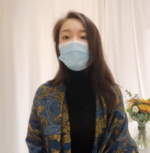 吴女士通过网络发声