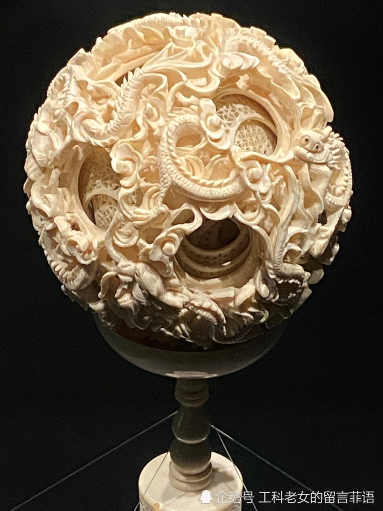 辽博珍宝:现代技术高攀不起的转心象牙球_腾讯新闻