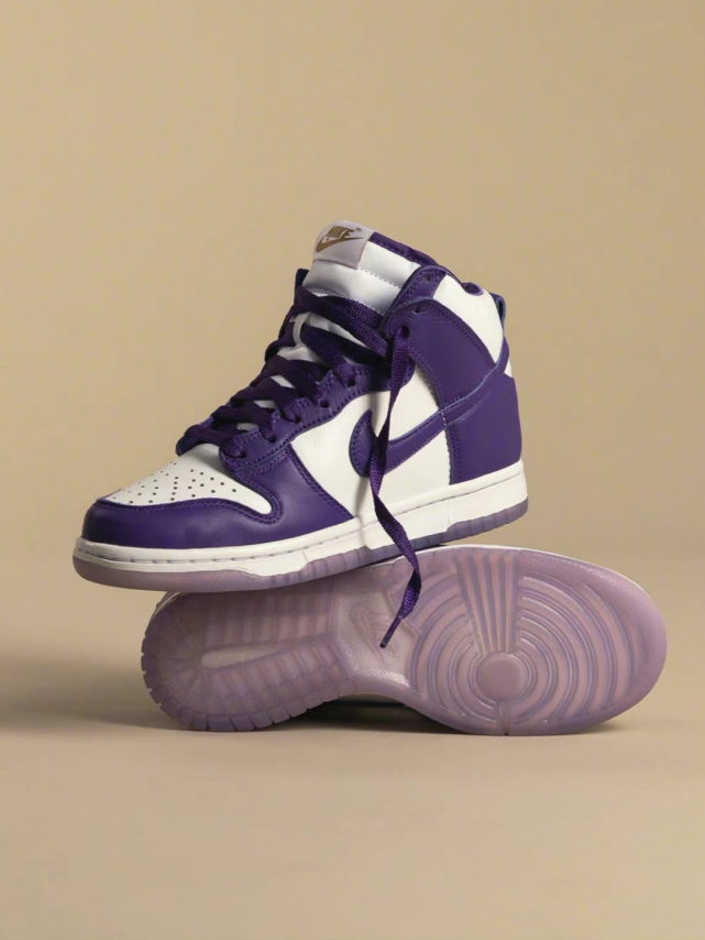 经典复刻nikedunkhighspbarsitypurple白紫