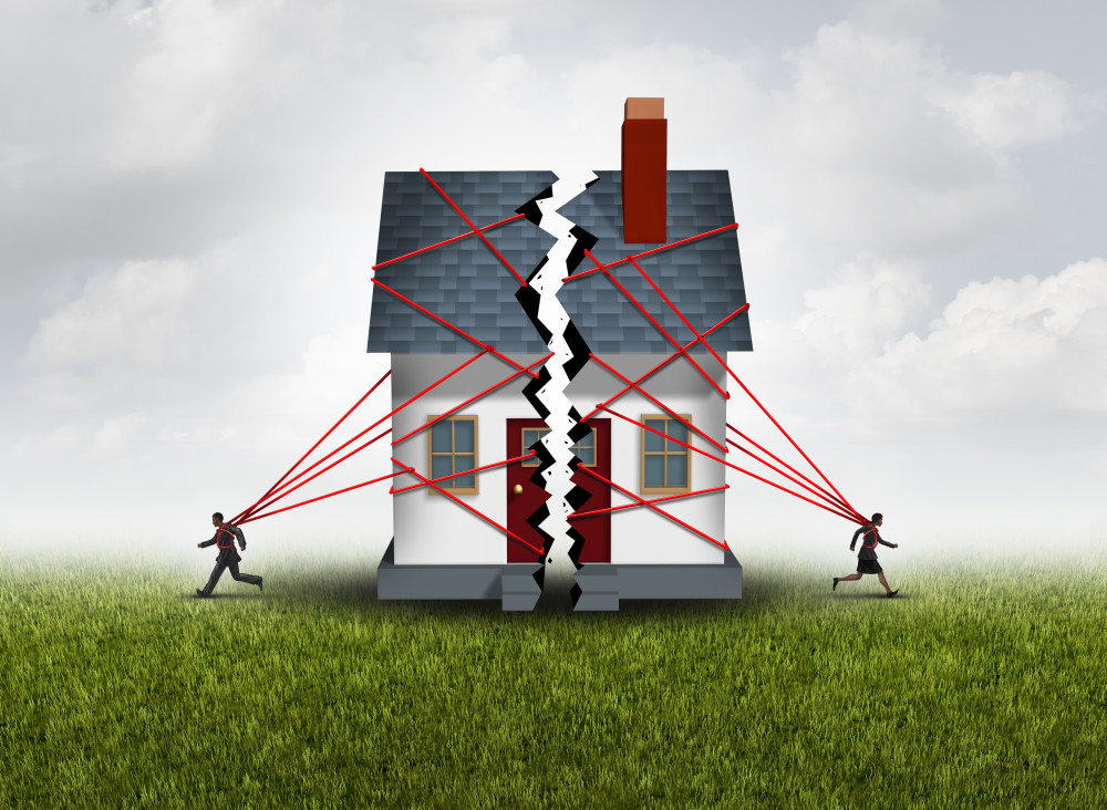 离婚财产分割房子有贷款怎么判