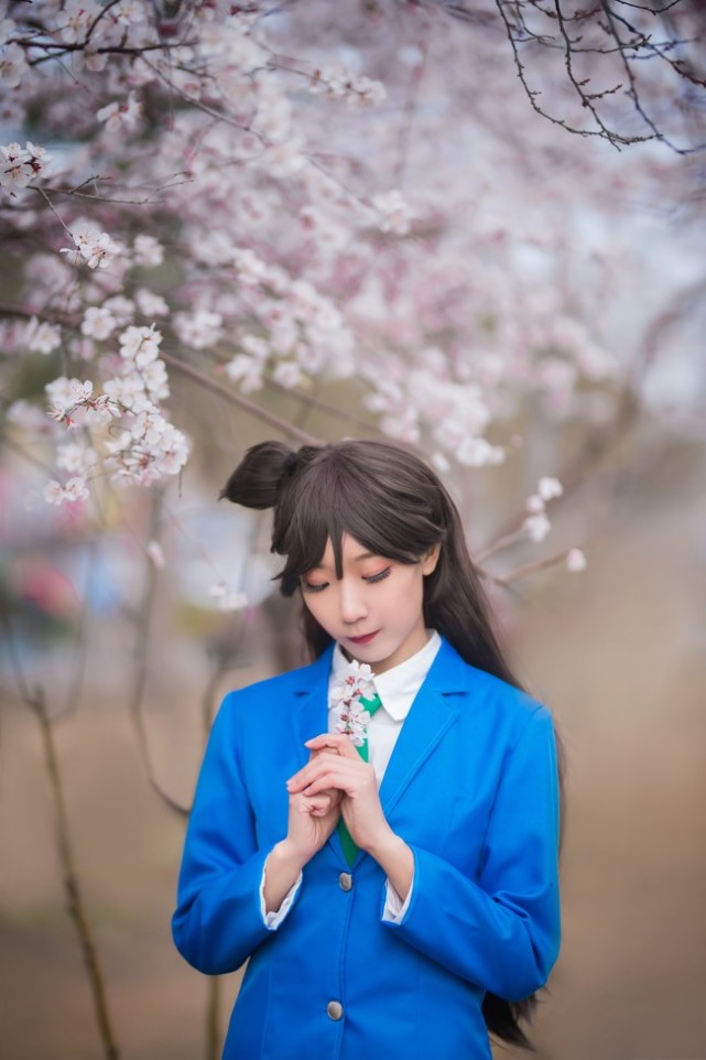 cos欣赏:毛利兰|毛利兰|cosplay
