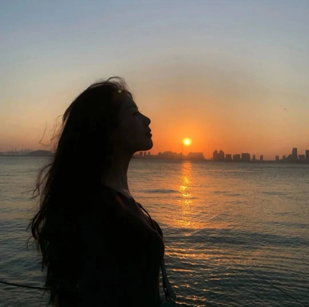 温柔日落小仙女头像_腾讯新闻