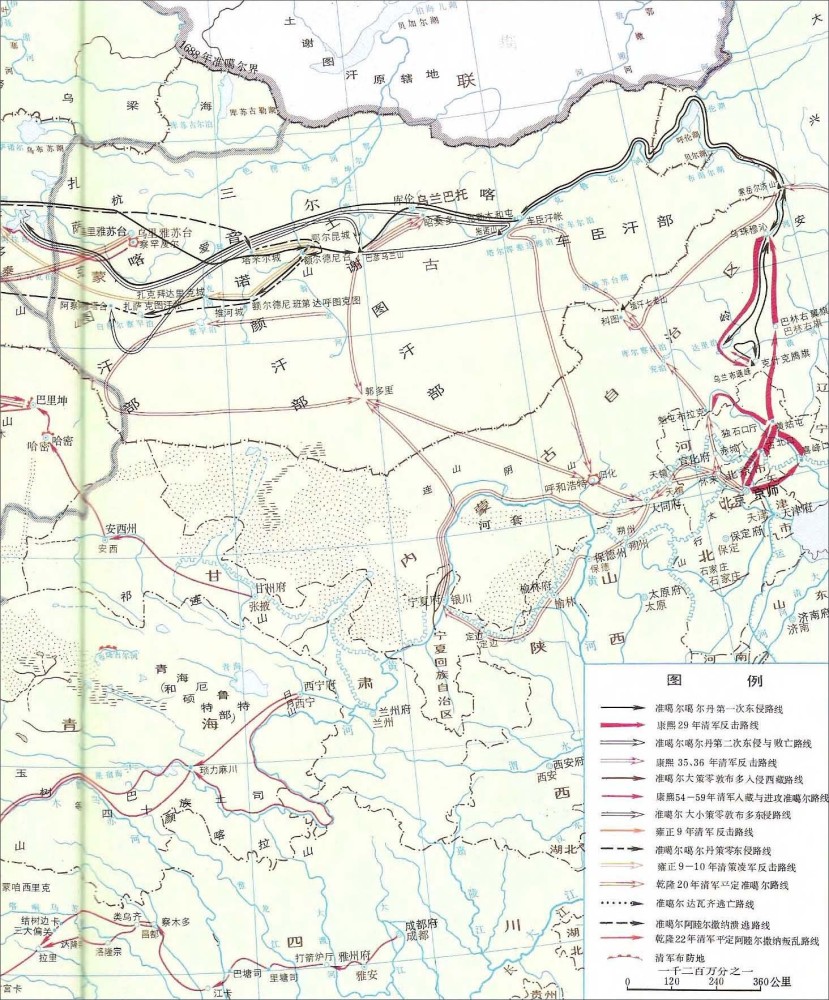 噶尔丹虽然还没有抓到仇敌土谢图汗和哲布尊丹巴呼图克图活佛,但却