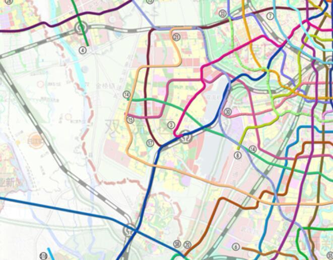 彭州市規劃有s11線,s11支線 郫都區地鐵2號線在一片呼聲下終於北延了