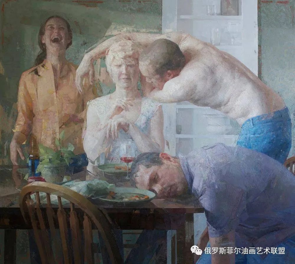 美国女画家佐伊·弗兰克色彩新清的具象油画作品赏析