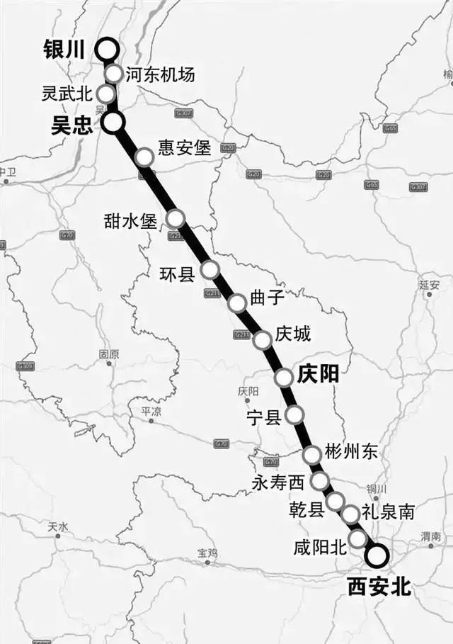 银西高铁将要正式运营,过你家乡么?