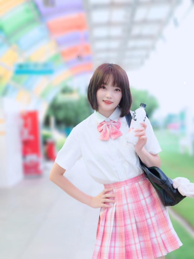 广州有轨电车日系jk拍照 Jk 日系