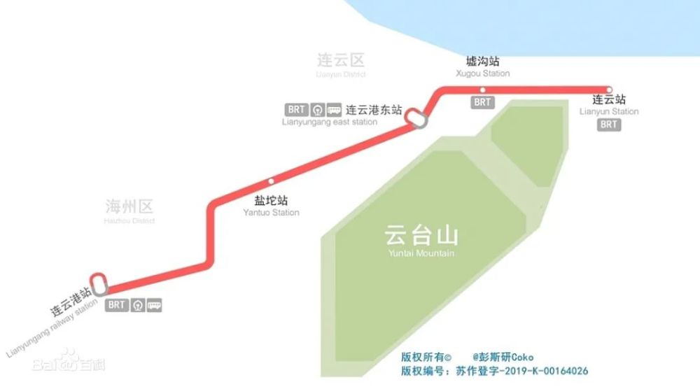 实现成功改造并已经运营的连云港市域铁路s1号线充分利用既有线路的