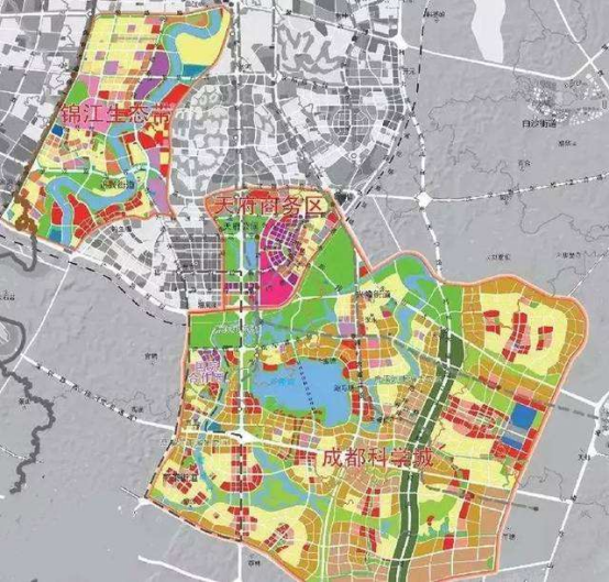 cbd和中央法务区以及兴隆湖科学板块的完善,天府新区才能成为广大新成