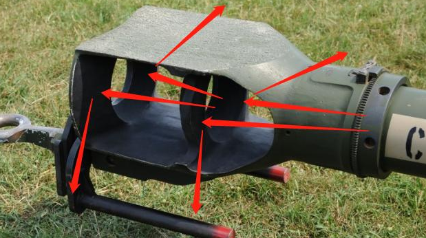 战争之神火炮为了降低后坐力炮口制退器诞生了