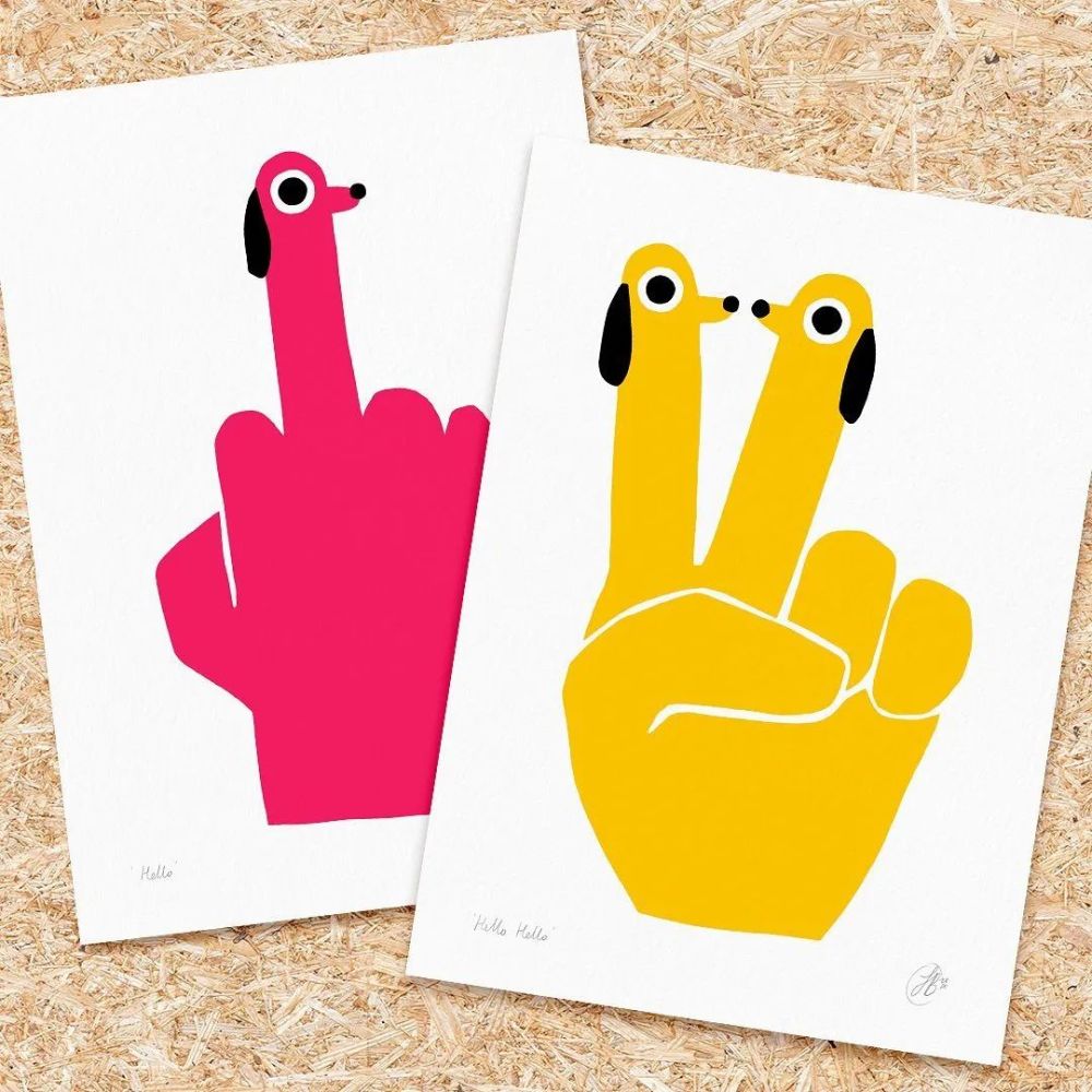 插画画简单点儿呆萌多点儿