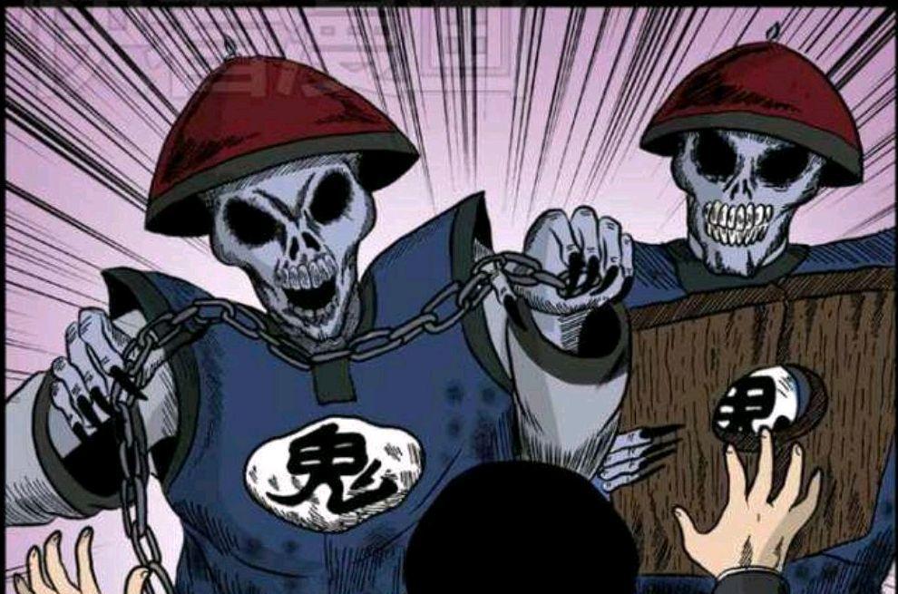 龙钟之人,谁知到了地方发现他竟然是一个长着牛头的怪物,身穿红鞋黑袍