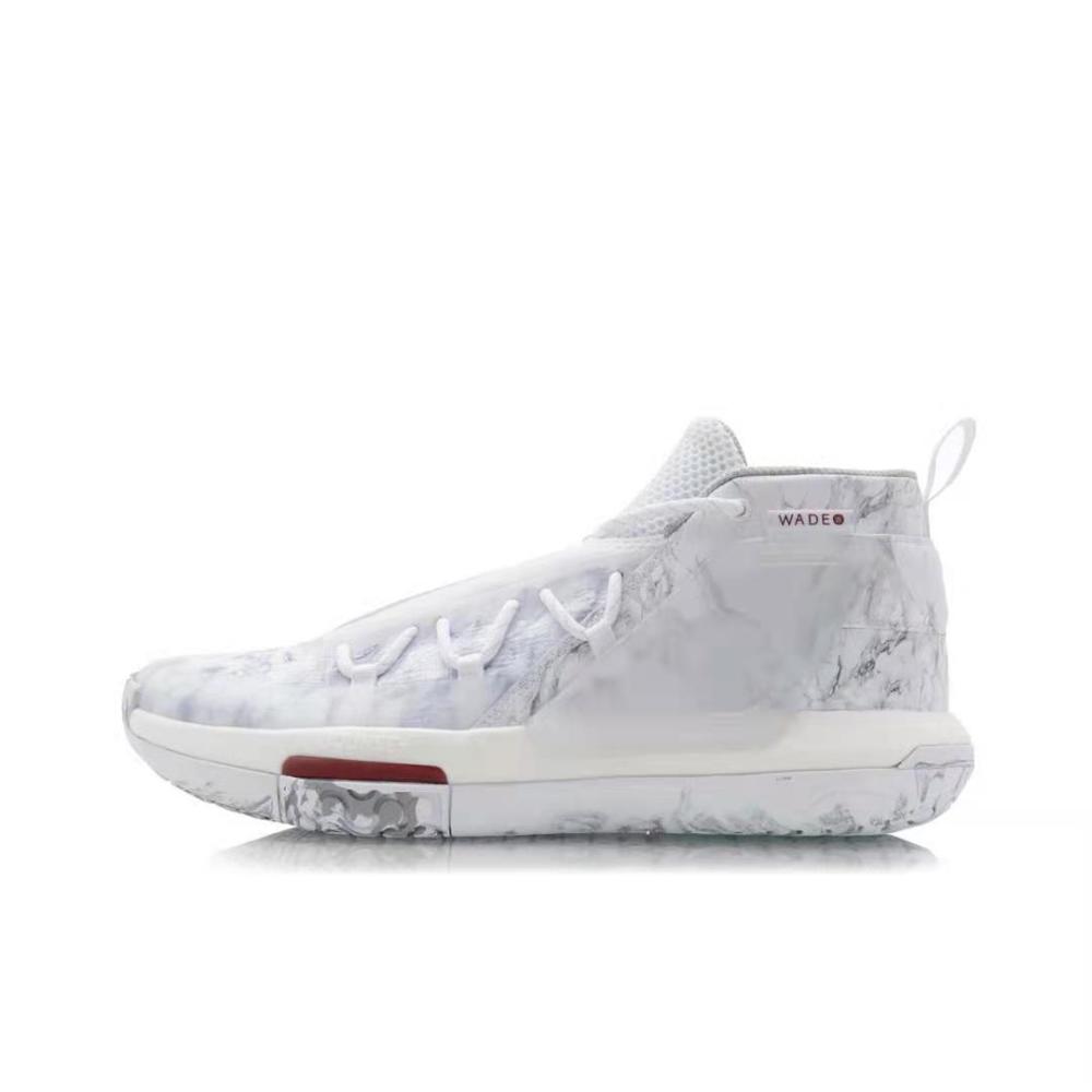 李宁裂变6实战篮球鞋白灰配色颜值出众的国产中端篮球鞋