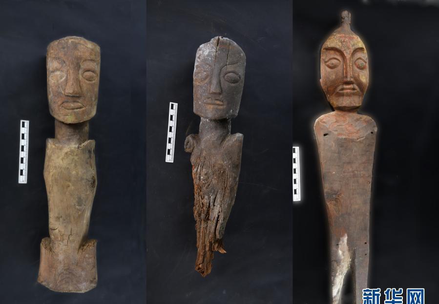 西藏阿里首现青藏高原木俑