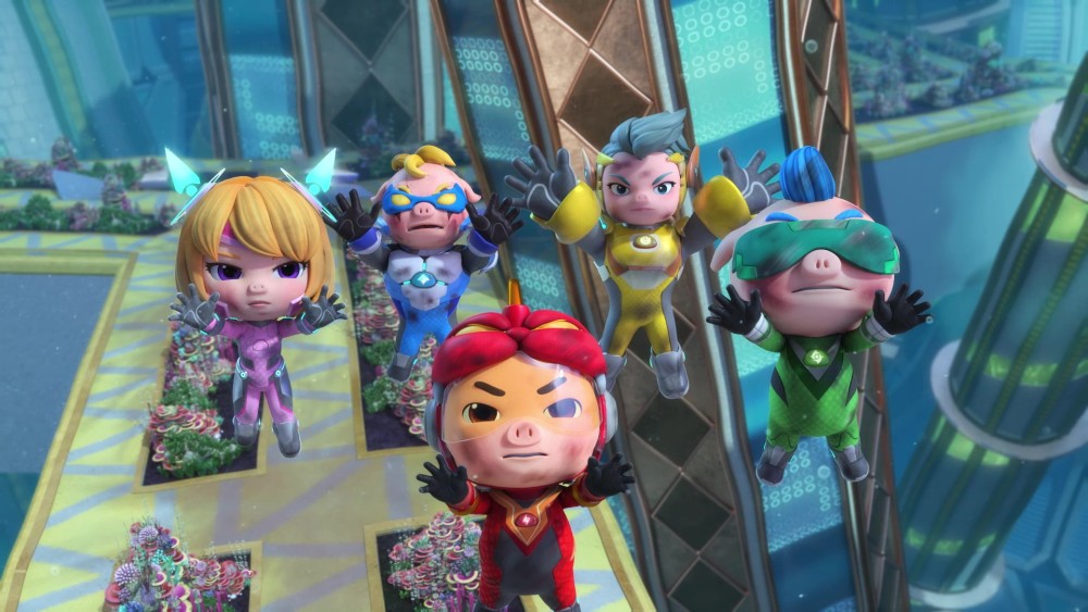 猪猪侠之深海小英雄4定档12月25日圣诞相约星海城决战