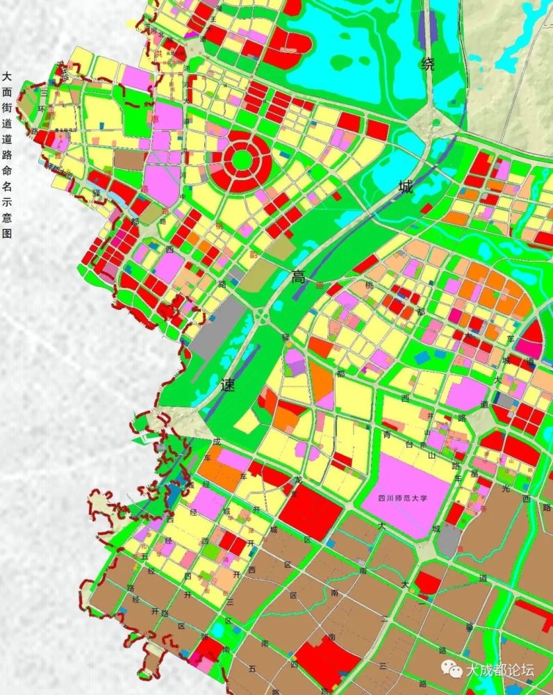 龙泉驿区东安街道等9个镇街道部分道路隧道桥梁命名和更名方案