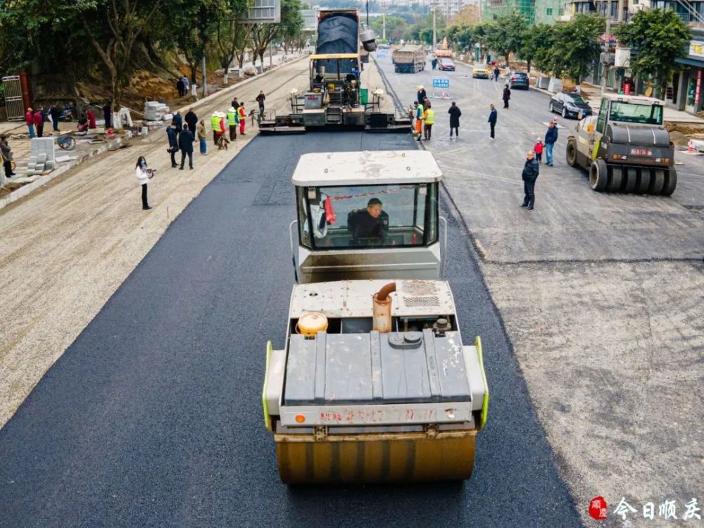 全力衝刺!南充城區多條道路年前通車