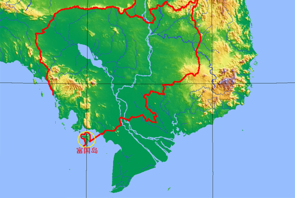 富國島,面積約593平方公里,比新加坡略小,位於越南西南邊陲,距離越南