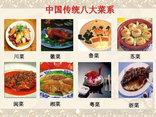 八大菜系和十大菜系