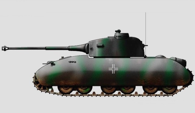 二战德国九号十号坦克为了忽悠盟军编造的坦克