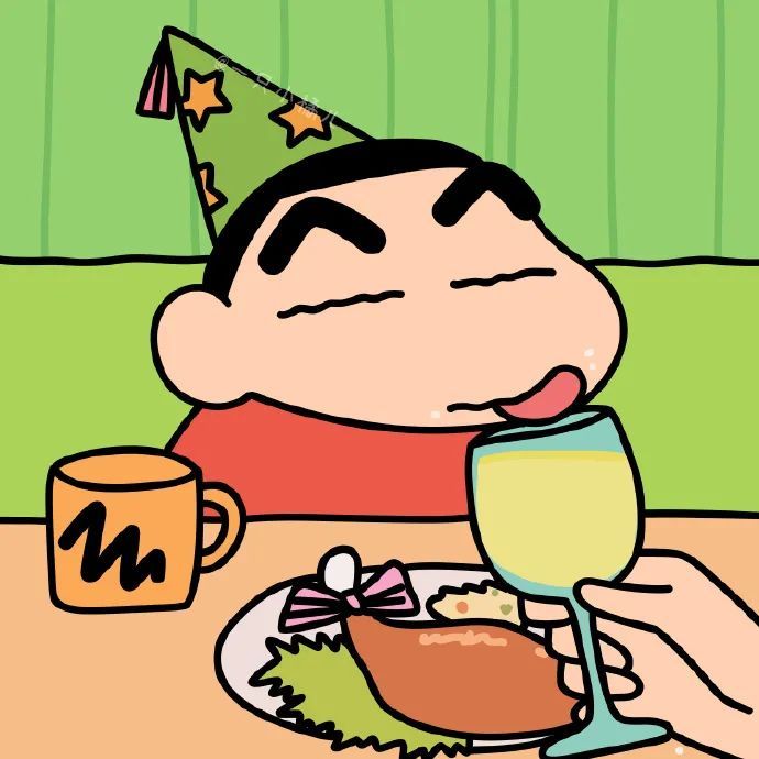 蜡笔小新圣诞头像|圣诞节快换上圣诞帽头像_腾讯新闻