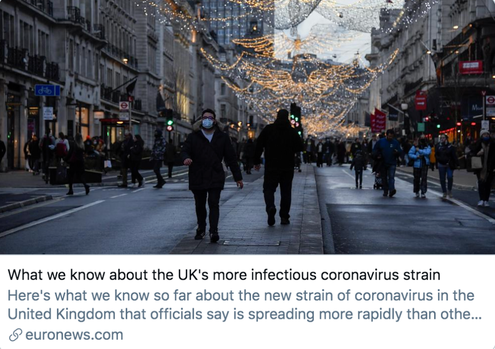 新冠变异体突袭英国这波疫情影响或超出想象京酿馆