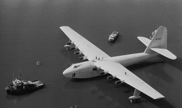 世界上最大的木头飞机,二战美国h