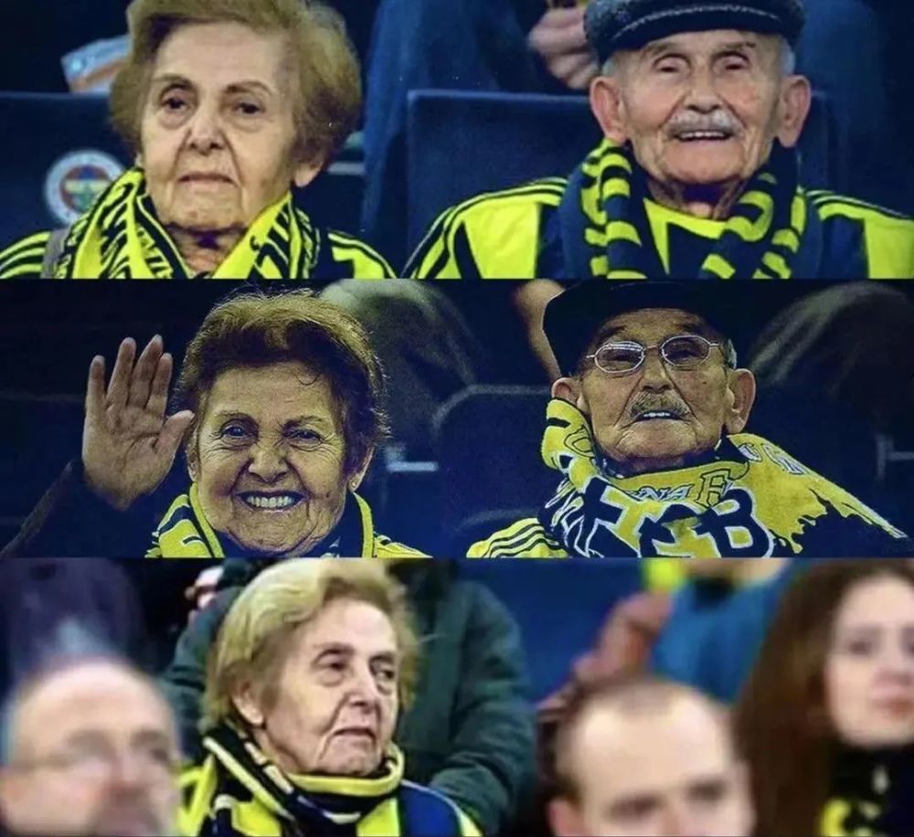 夫妇是多特蒙德的球迷,其实他们是土耳其超级联赛球队费内巴切的球迷