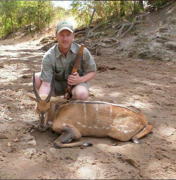 英國男子提供海外獵殺野生動物旅遊網站宣傳圖片野蠻殘忍環保人士發聲