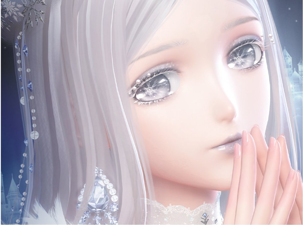 闪耀暖暖红白皇后亮点全在脸上眼神里有星光妆美到极致
