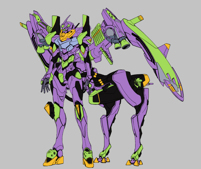 《eva》初號機的六種形態,你喜歡高躍蝗蟲還是半獸騎士