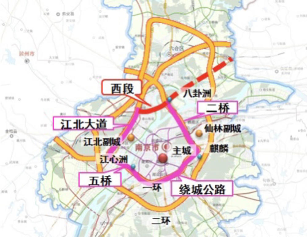 南京绕城公路环线闭合 环线内任意两点1小时可达_腾讯新闻