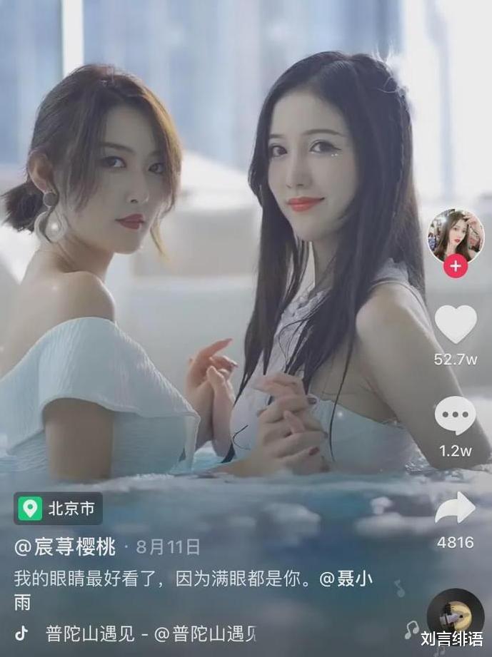 抖音一姐宸荨樱桃靠出水视频吸粉百万茶里茶气被少女喷到自闭