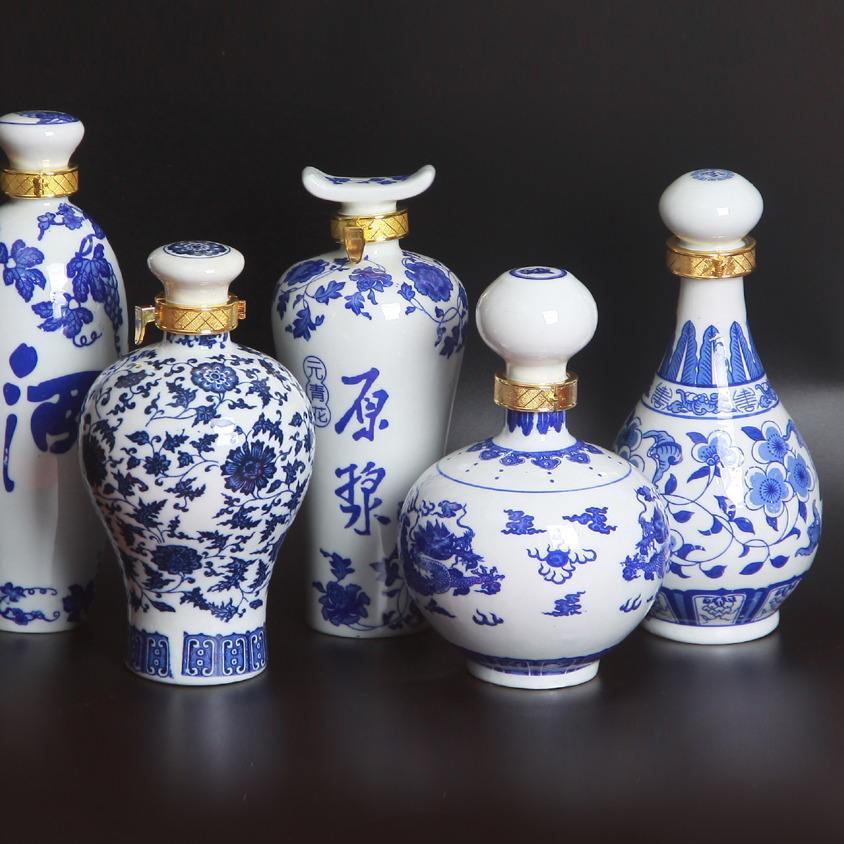 陶瓷酒瓶究竟有几种分类？细数下来，主要有这五种