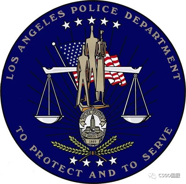 洛杉矶警徽图片图片