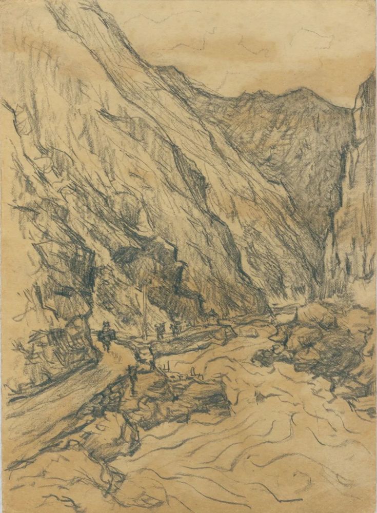 重走现场胡一川红军过雪山的创作过程