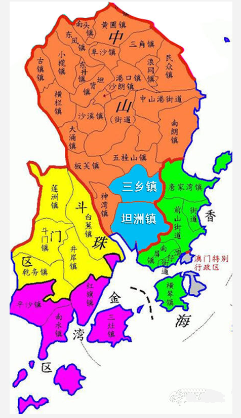 房价就有点难堪了,比如同样位于南部组团且与珠海接壤的板芙,神湾两地